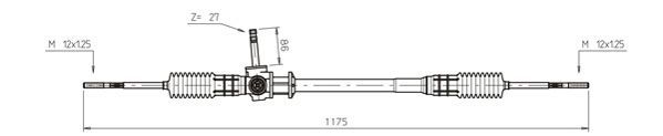 GENERAL RICAMBI Рулевой механизм RV4013